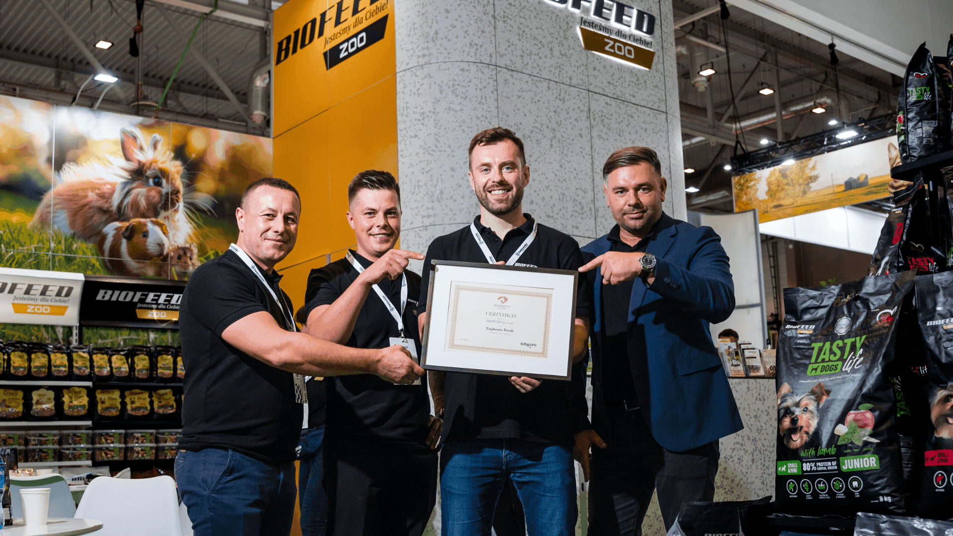 PetExpo 2025 w Łodzi: intensywne rozmowy i Diament Zoologii dla Euphoria Fresh