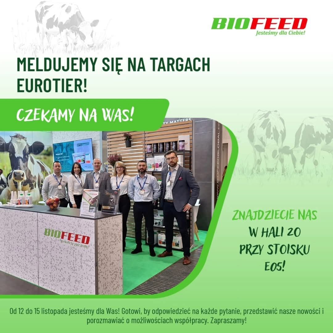 BIOFEED na targach EuroTier 2024!